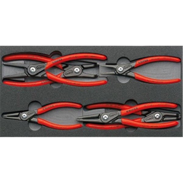 Defenseguard 00 20 01 V02 6 Pc. Snap Ring Plier Set DE286079